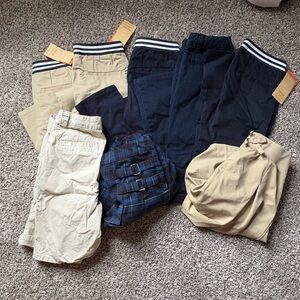 Kids' school uniform bottoms
